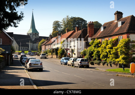 Centro del Sud Villaggio Harting,West Sussex Foto Stock