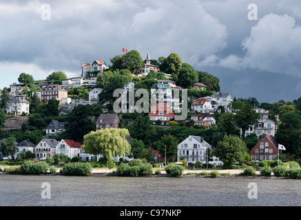 Blankenese, Elba, Amburgo, Germania Foto Stock