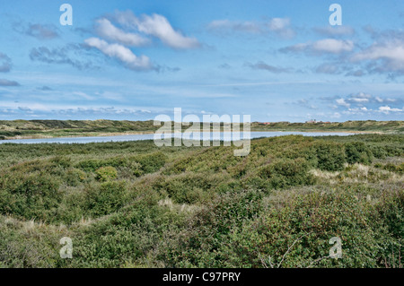 Il lago di martello, Isola del Mare del Nord Juist, Frisia orientale, Bassa Sassonia, Germania Foto Stock