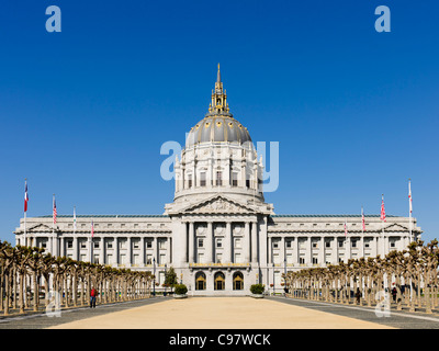 City Hall di San Francisco Foto Stock