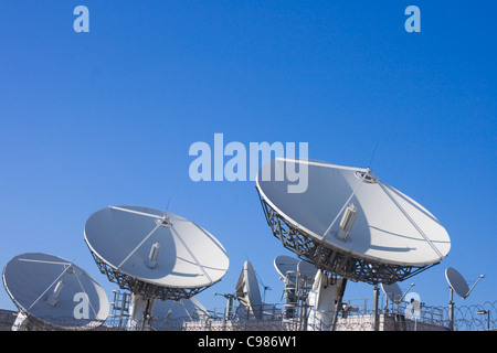 TV impianto di uplink Foto Stock