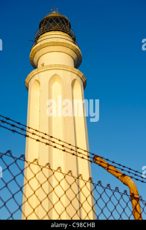 Faro di Capo di Trafalgar, Caños de Meca, Cadice, Andalusia, Spagna Foto Stock