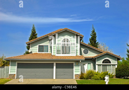 Caro casa in un quartiere residenziale Foto Stock