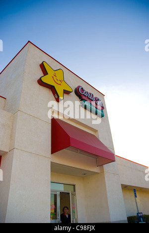 Carl's Jr. e Green Burrito fast food ristorante della catena Foto Stock