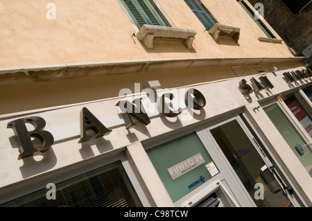 Banco san marco Banco popular venezia ramo italiano high street banca banche banking Italia Foto Stock