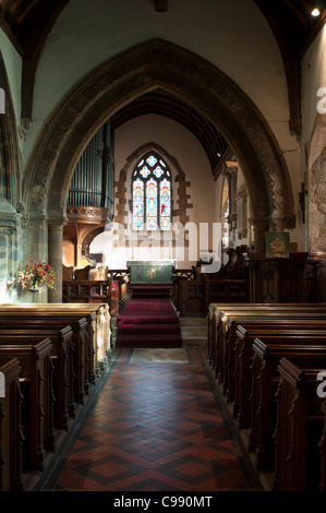 St Botolph's Church, Farnborough, Warwickshire, Inghilterra, Regno Unito Foto Stock