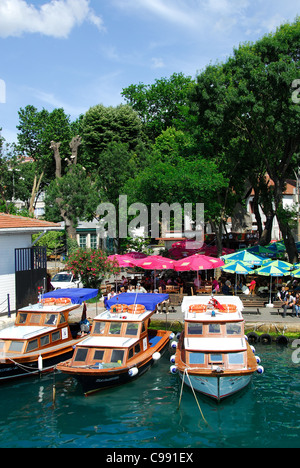 ISTANBUL, Turchia. Il villaggio di Kanlica sulla sponda asiatica del Bosforo. 2011. Foto Stock