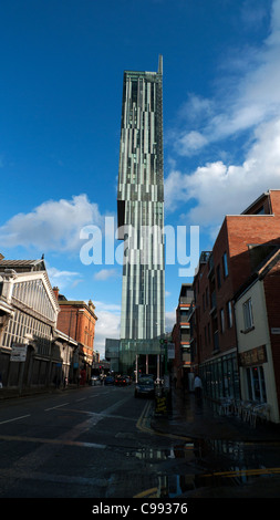 Beetham Tower Manchester Inghilterra England Regno Unito Foto Stock