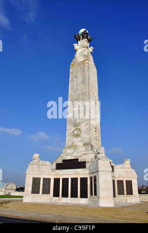 Navale di Portsmouth Memorial, Southsea comune, Southsea, Portsmouth, Hampshire, Inghilterra, Regno Unito Foto Stock