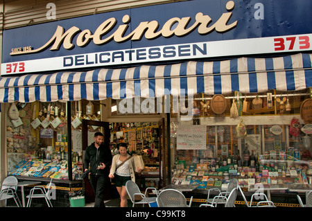 Molinari Deli Delicatessen Little Italy di San Francisco in California negli Stati Uniti d'America American USA Town City Foto Stock