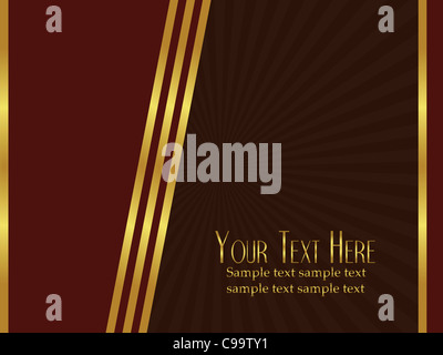 Un hotel molto elegante sfondo perfetto come un modello per le schede o gli annunci Foto Stock