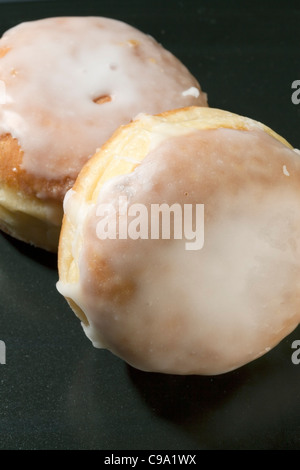 Jam Donut / ciambelle glassate Foto Stock