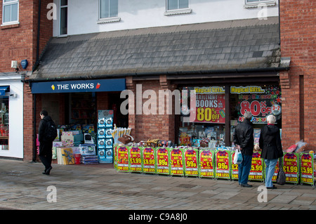 Le opere shop, Stratford-upon-Avon, Warwickshire, Inghilterra, Regno Unito Foto Stock