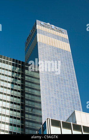 La Cooperativa CIS Tower a Manchester, UK. La torre è stata oggetto nel 7000 di pannelli solari Foto Stock