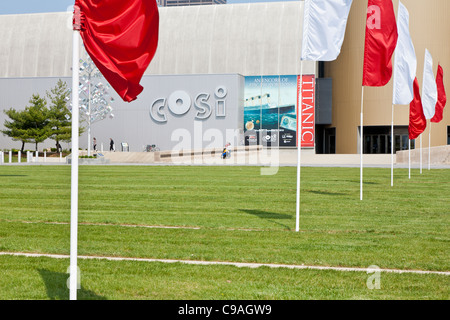 Centro della Scienza e dell'industria (COSI) a Columbus, Ohio. Foto Stock