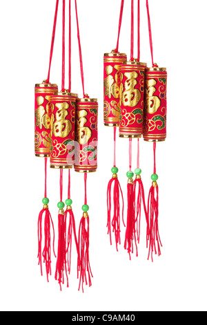Anno Nuovo Cinese decorazioni Foto Stock