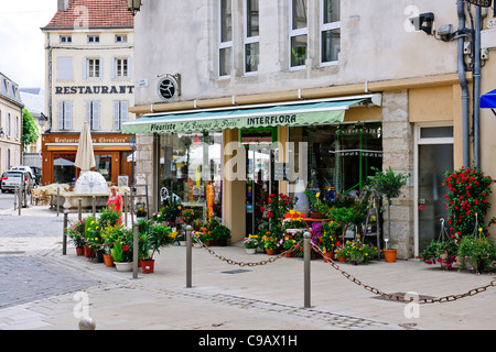 Beaune è situato nel cuore della Strada del Vino (noto anche come Borgogna "Champs Elysées"), accanto a numerosi villaggi.Francia Foto Stock