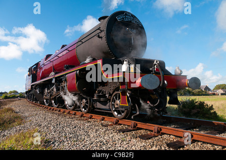 La Principessa Elisabetta sul triangolo Valley Anglesey North Wales UK Foto Stock