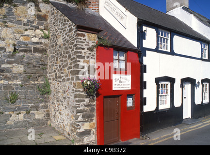 Piccola casa in Gran Bretagna su Conwy Quay Conwy North Wales UK Foto Stock