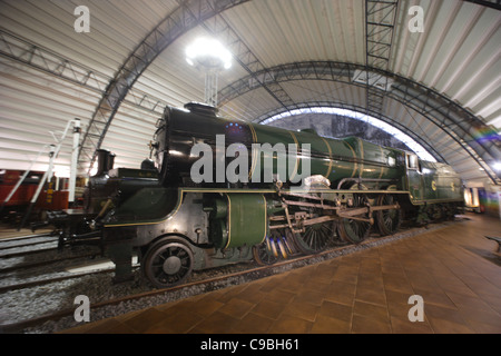 L'Ulster Folk and Transport Museum si trova in Cultra, Irlanda del Nord, circa 11 chilometri (6,8 mi) da Belfast Foto Stock