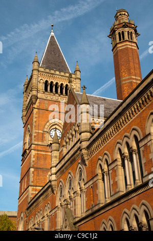 Minshull Street Crown Court building. Thomas Worthington, 1867-73. Il Grade II* elencati. Minshull Street, Manchester, Inghilterra, Regno Unito Foto Stock