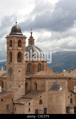 Palazzo Ducale; Urbino, Marche, Italia, Settembre 2011 Foto Stock