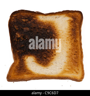 Toast alfabeto lettere J per colazione imparare a scandire con il toast! Lettere maiuscole lettera maiuscola Foto Stock