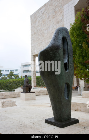 'La figura per il Paesaggio" da Barbara Hepworth di Getty Museum - California Foto Stock