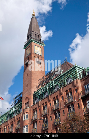 Copenaghen capitale della Danimarca; anche noto come Koupenhergan o Kobenhavn Foto Stock