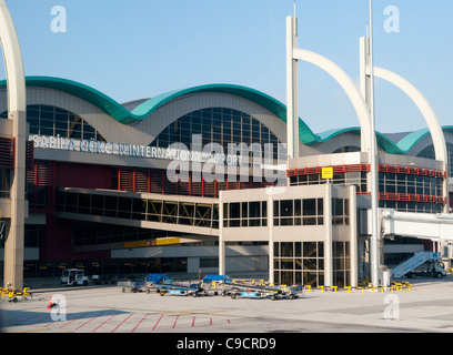 'Aeroporto internazionale di Sabiha Gokcen di Istanbul in Turchia Foto Stock