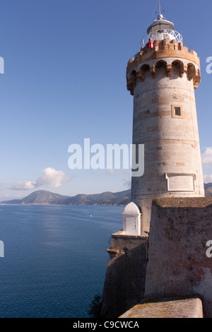 Faro di Portoferraio, Isola d'Elba Foto Stock