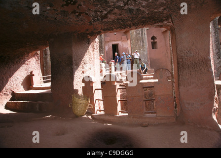 Interno della scommessa Gabriel Rufael (casa di Gabriel e Raffaello) Foto Stock