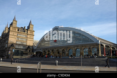 Stazione di Lime Street, Liverpool, Merseyside, Gran Bretagna, Regno Unito Foto Stock