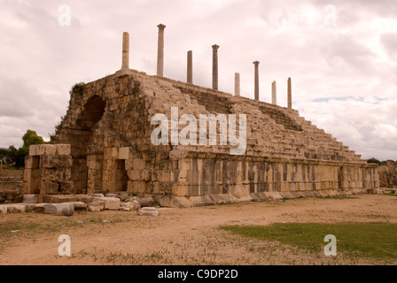 Ippodromo, sito archeologico di al-Bass, Tiro (Sour), Libano meridionale. Foto Stock