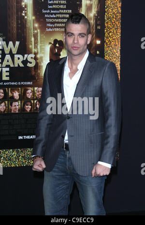 MARK SALLING CAPODANNO. PREMIERE MONDIALE HOLLYWOOD Los Angeles California USA 05 Dicembre 2011 Foto Stock