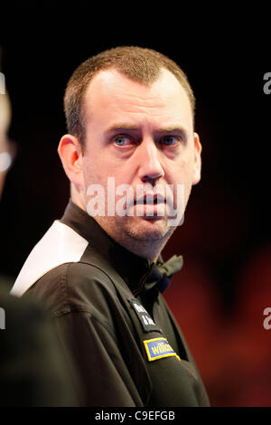 MARK WILLIAMS UK SNOOKER CHAMPIONSHIP YORK BARBICAN YORK INGHILTERRA 07 Dicembre 2011 Foto Stock