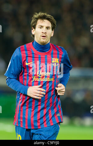 Lionel Messi (Barcellona), 18 dicembre 2011 - Calcio : Club FIFA World Cup Giappone 2011 partita finale tra Santos FC da 0 a 4 FC Barcellona a Yokohama International Stadium di Kanagawa, Giappone. (Foto di Enrico Calderoni/AFLO SPORT) [0391] Foto Stock