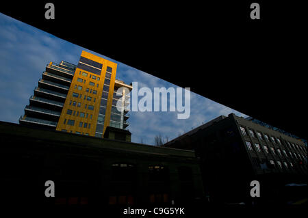 Dic. 13, 2011 - Portland, Oregon, Stati Uniti - La costruzione di Casey nel Pearl District nel centro di Portland, Oregon. (Credito Immagine: © Jim Z. Rider/ZUMAPRESS.com) Foto Stock