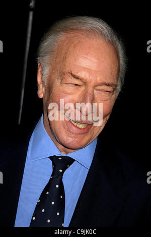 Gen 13, 2012 - Hollywood, California, Stati Uniti - Ho15470CHW .il trentasettesimo "Los Angeles Film Critics Awards .InterContinental Hotel, Century City, CA .01/13/2012.CHRISTOPHER PLUMMER . 2011(Immagine di credito: Â© Clinton Wallace/Globe foto/ZUMAPRESS.com) Foto Stock