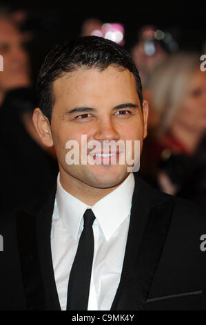 RYAN THOMAS 2012 NATIONAL TELEVISION AWARDS O2 Arena di Londra Inghilterra 25 Gennaio 2012 Foto Stock