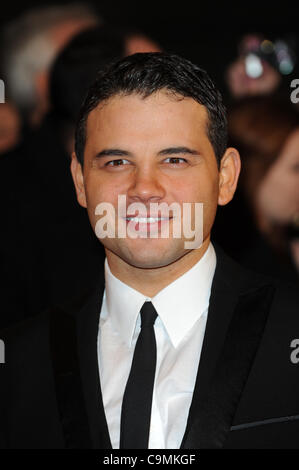 RYAN THOMAS 2012 NATIONAL TELEVISION AWARDS O2 Arena di Londra Inghilterra 25 Gennaio 2012 Foto Stock