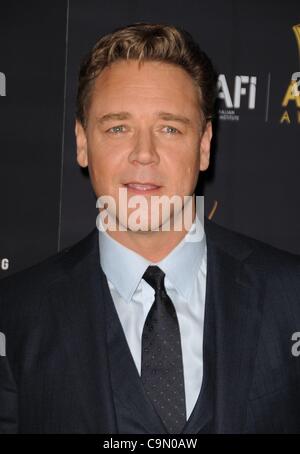 Russell Crowe di presenze per Australian Accademia di Cinema e Televisione Arts Awards, SOHO House di West Hollywood, Los Angeles, CA. 27 gennaio 2012. Foto di: Dee Cercone/Everett Collection Foto Stock