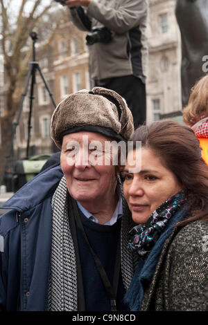 Ex Gabinetto del lavoro Ministro Tony Benn MP Foto Stock