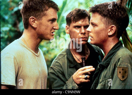 Giugno 14, 2005 - Michael J. Fox CON SEAN PENN E DON HARVEY IN ''VITTIME DI GUERRA''.FORNITO DA - TV-FILM STILL(Immagine di credito: © Globo foto/ZUMAPRESS.com) Foto Stock