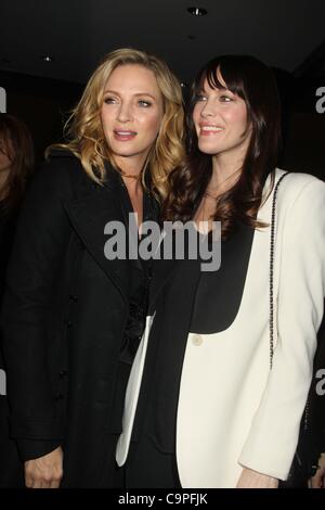 6 febbraio 2012 - New York New York, Stati Uniti - 2012 SPAZIO PER CRESCERE FUNDRAISING GALA Mandarin Oriental HOTEL NEW YORK 6 FEB 2012 .Foto di Mitch prelievo- Phtoos, inc..Liv Tyler; Bebe Buell(Immagine di credito: Â© Mitchell Levy/Globe foto/ZUMAPRESS.com) Foto Stock