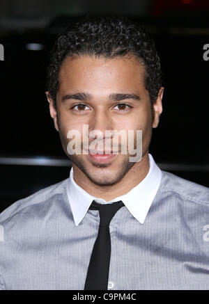 CORBIN BLEU questo significa guerra. LOS ANGELES PREMIERE HOLLYWOOD Los Angeles California USA 08 febbraio 2012 Foto Stock