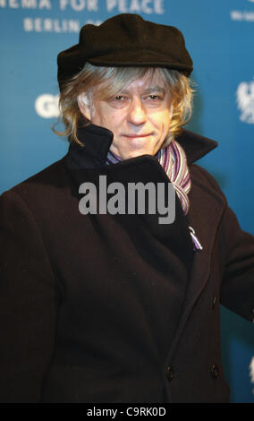 BOB GELDOF CINEMA PER LA PACE DI GALA PER IL FESTIVAL DEL CINEMA DI BERLINO 2012 KONZERTHAUS am Gendarmenmarkt Berlin Germania 13 Febbraio 2012 Foto Stock