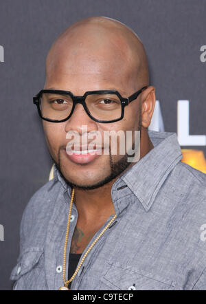 FLO RIDA CARTOON NETWORK HOST 2ND annuale HALL OF GAME AWARDS SANTA MONICA LOS ANGELES CALIFORNIA USA 18 febbraio 2012 Foto Stock