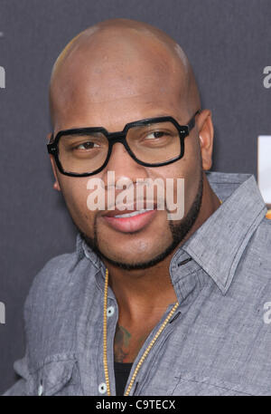 FLO RIDA CARTOON NETWORK HOST 2ND annuale HALL OF GAME AWARDS SANTA MONICA LOS ANGELES CALIFORNIA USA 18 febbraio 2012 Foto Stock