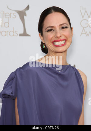 WENDY WEST 2012 Writers Guild AWARDS HOLLYWOOD Los Angeles California USA 19 febbraio 2012 Foto Stock